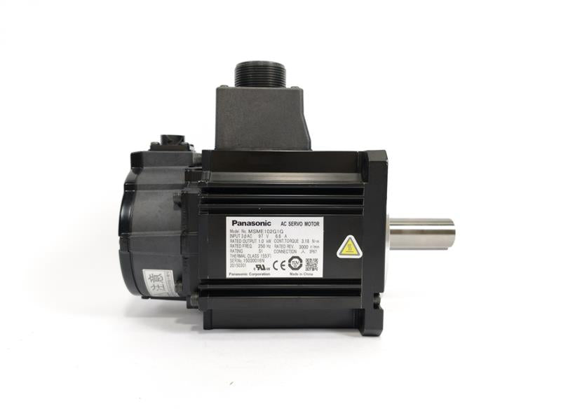 Panasonic MSME102G1G MINAS A5 Family Servo Motor, not used