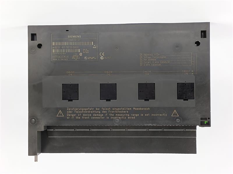 Siemens 6ES7431-1KF10-0AB0 Analog Input SM 431