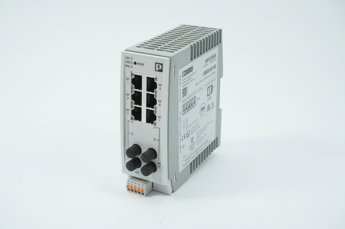 Phoenix Contact 2702333 FL SWITCH 2206-2FX SM ST 8-port Ethernet Switch