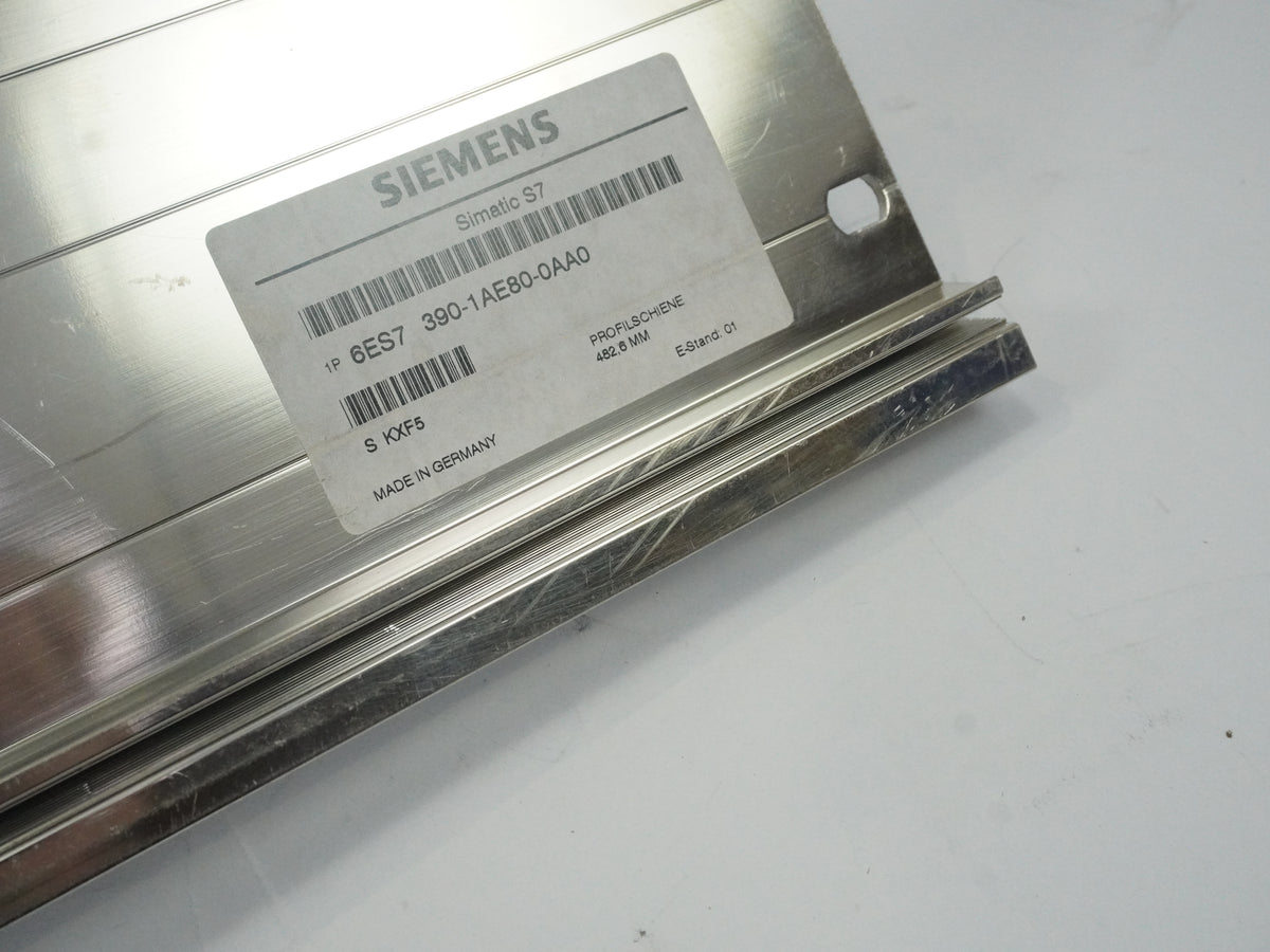 Siemens 6ES7 390-1AE80-0AA0 SIMATIC S7-300, Mounting Rail 482,6mm