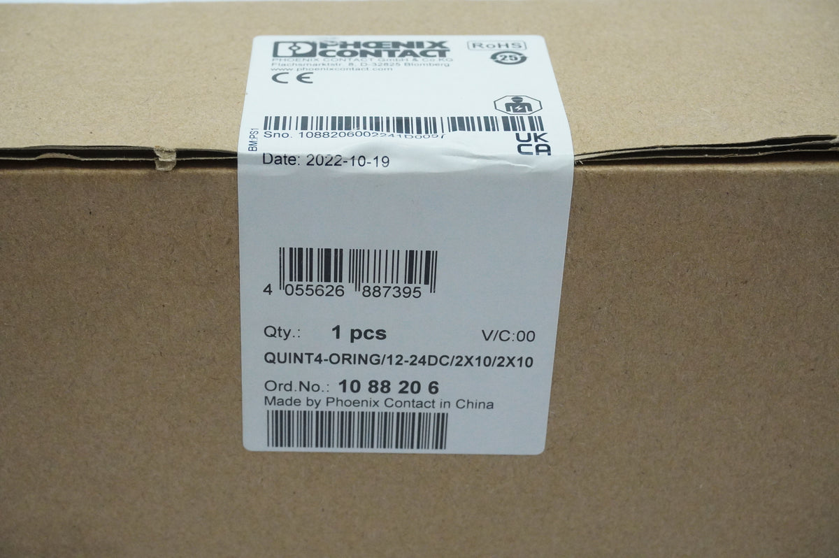 Phoenix Contact 1088206 QUINT4-ORING/12-24DC/2X10/2X10 Redundancy Module