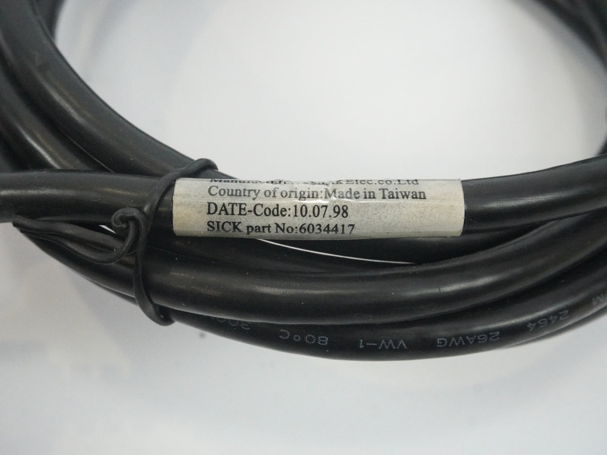 Sick 6034417 CLV Extension Cable 2M Data Interface Cable