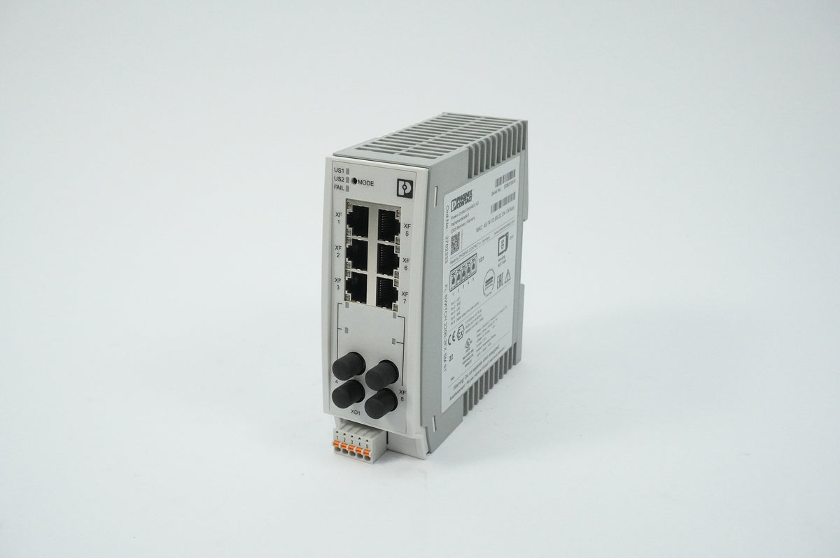 Phoenix Contact 2702333 FL SWITCH 2206-2FX SM ST 8-port Ethernet Switch