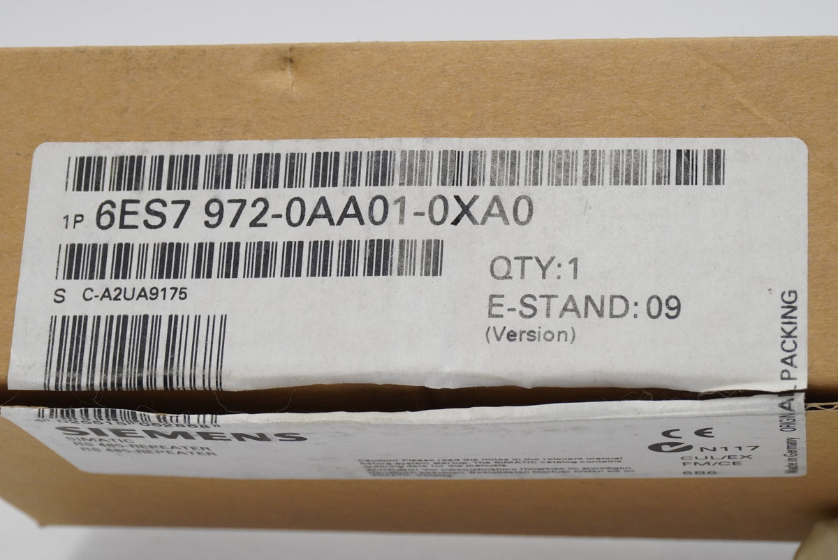 Siemens 6ES7 972-0AA01-0XA0 SIMATIC DP, RS485 Repeater
