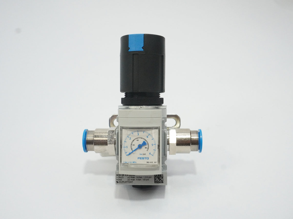 Festo 529415 MS4-LR-1/4-D5-AS Pressure Regulator with Gauge