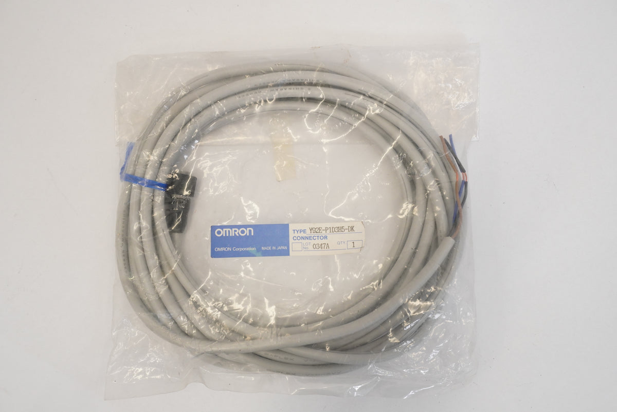 Omron Y92E-P1D3H5-DK Sensor Cable / Proximity Switch Connector Cordset