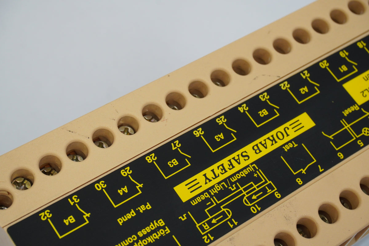Jokab Safety J396C Ljusbom Light Curtain / Light Beam Safety Control Unit/Relay