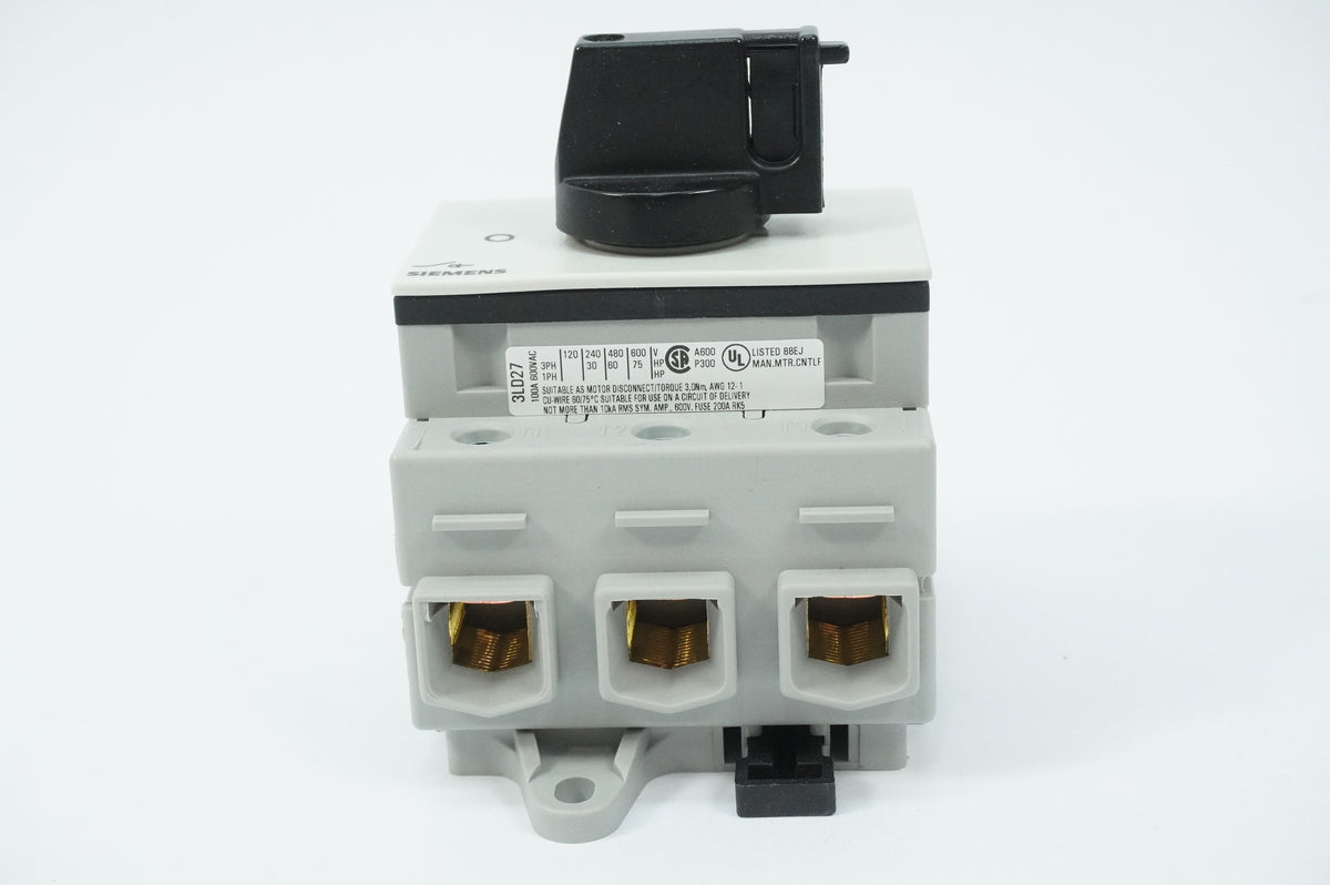 Siemens 3LD2730-0TK11 3LD2730-0TK11 Main Switch / Hauptschalter 100A 690V