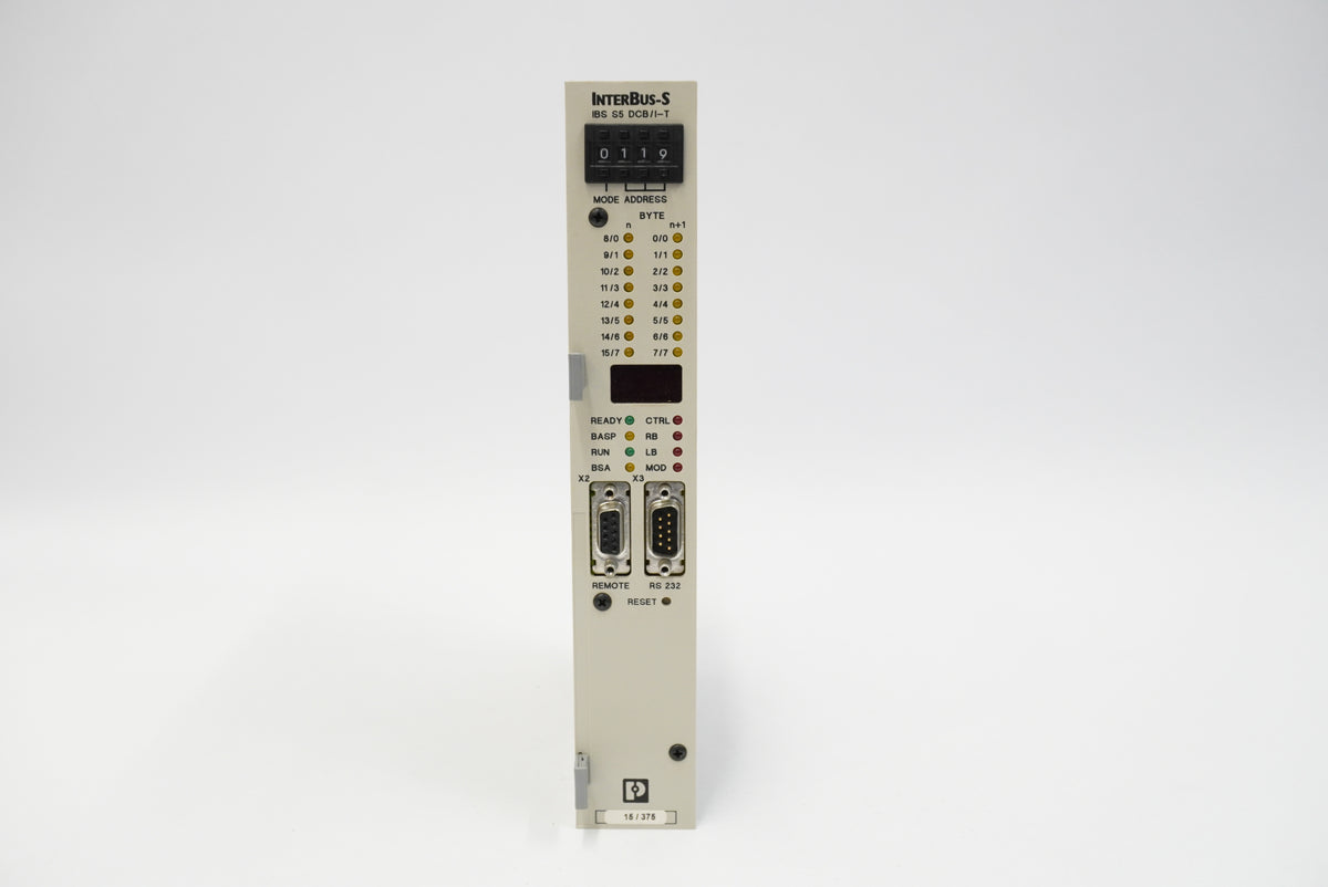 Phoenix Contact 2758156 IBS S5 DCB/I-T Interbus-S S5 Interface Module
