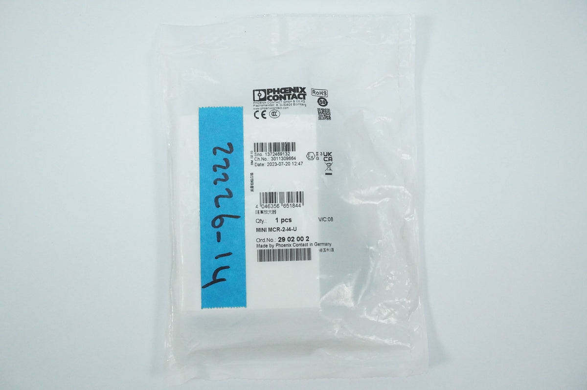 Phoenix Contact 2902002 Input Signal Conditioner MINI MCR-2-I4-U