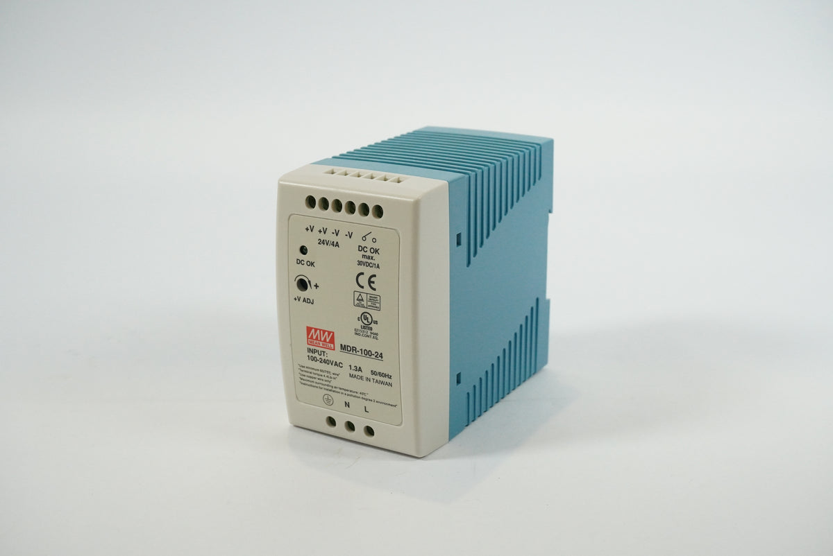 Mean Well MDR-100-24 Rail Power Supply 100-240VAC, 1.3A 50/60Hz