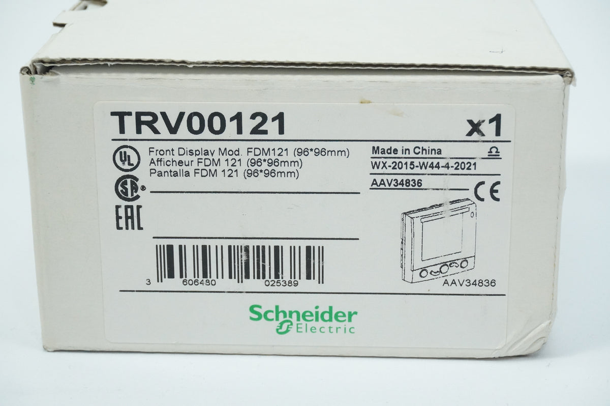 Schneider Electric TRV00121 Front Display Module FDM121 (96x96mm)