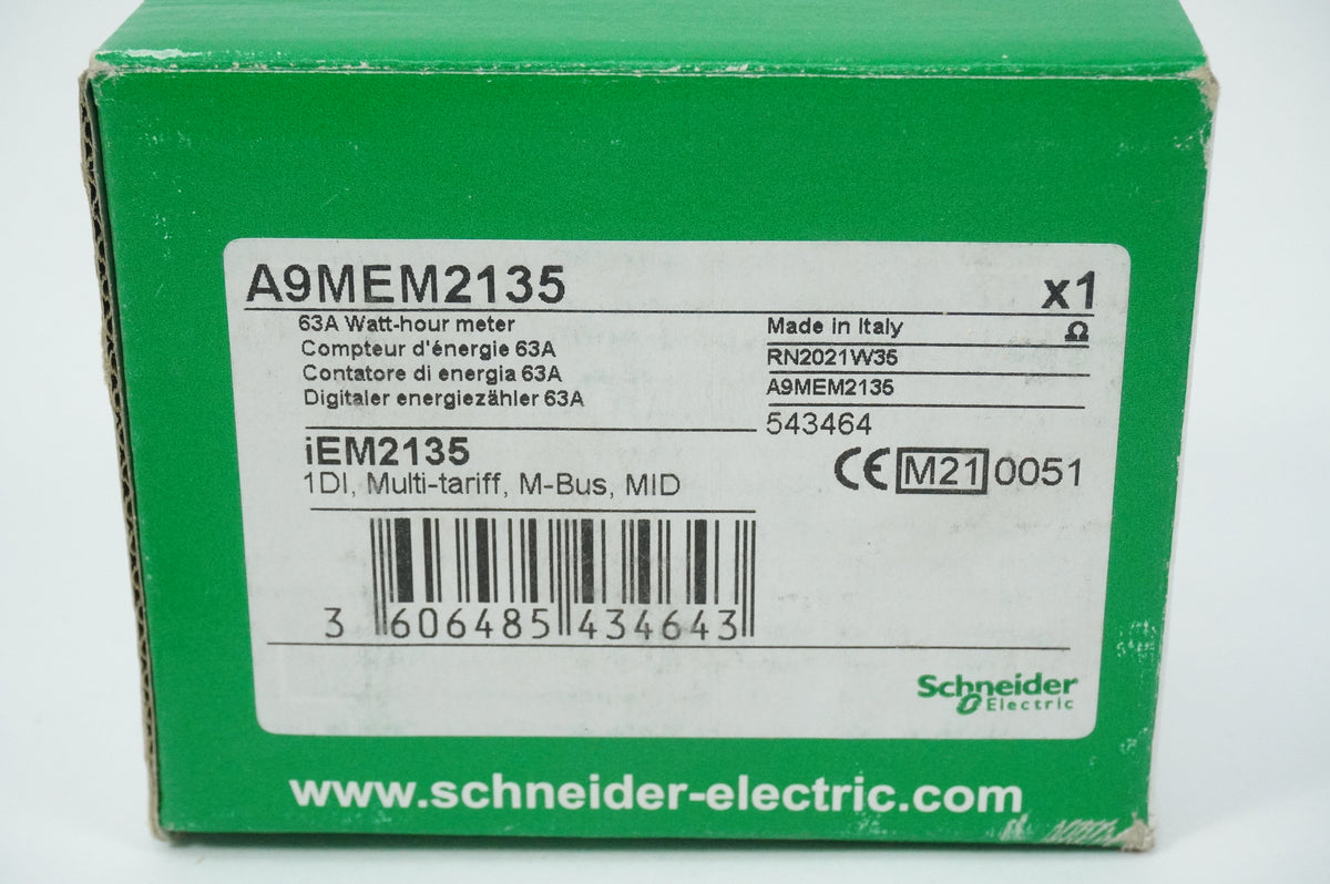Schneider Electric A9MEM2135 iEM2135 63A Watt-Hour Meter