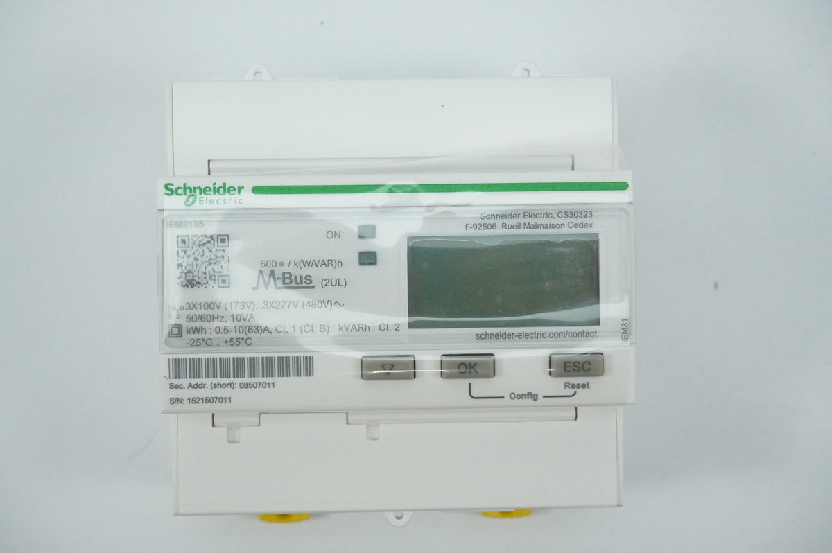 Schneider Electric A9MEM3135 iEM3135 63A Watt-hour Meter