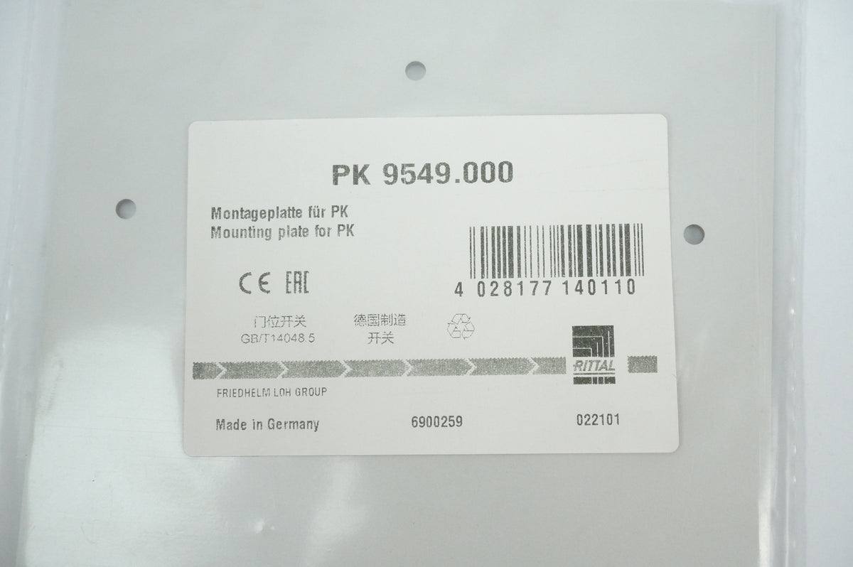 Rittal PK 9549.000 Mounting Plate for PK