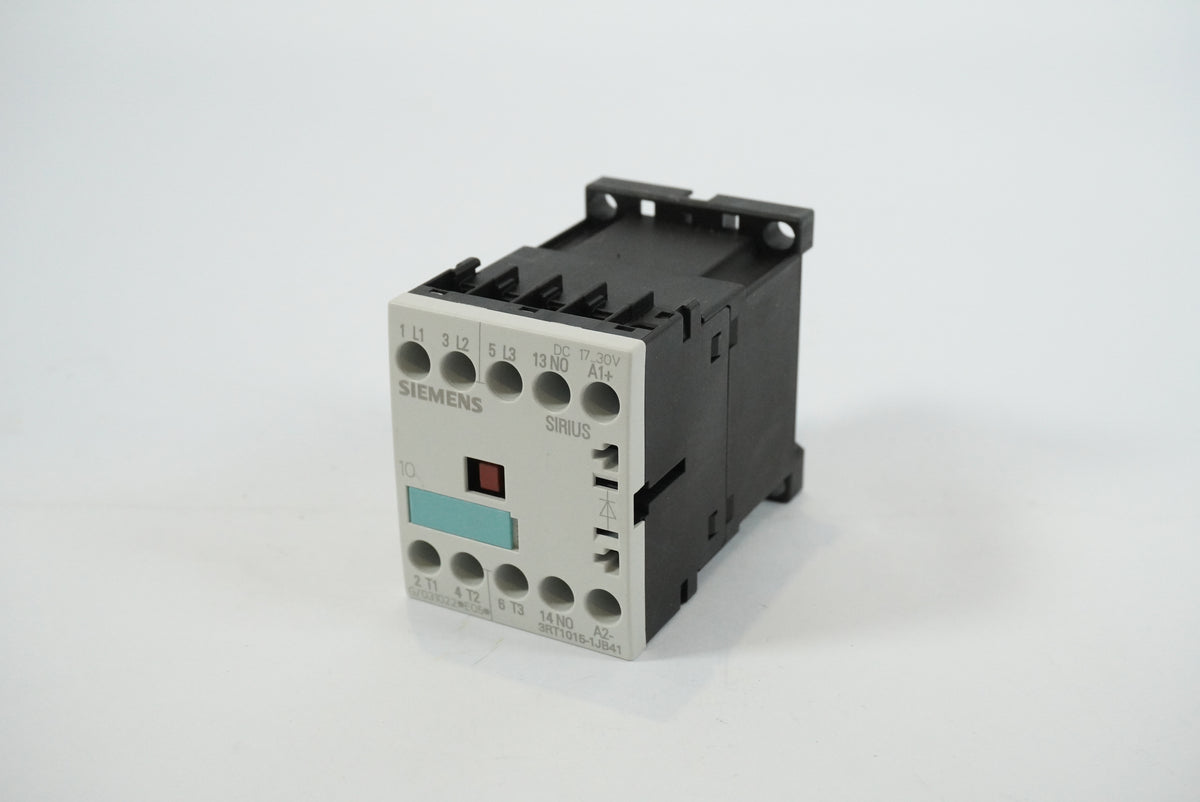 Siemens 3RT1015-1JB41 Contactor AC-3 3kW 400V 1S 1NO