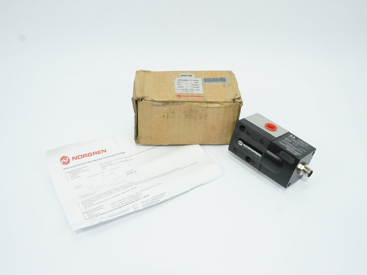 VP5006BJ1111H00 Electro-Pneumatic Pressure Regulator / Proportional Valve