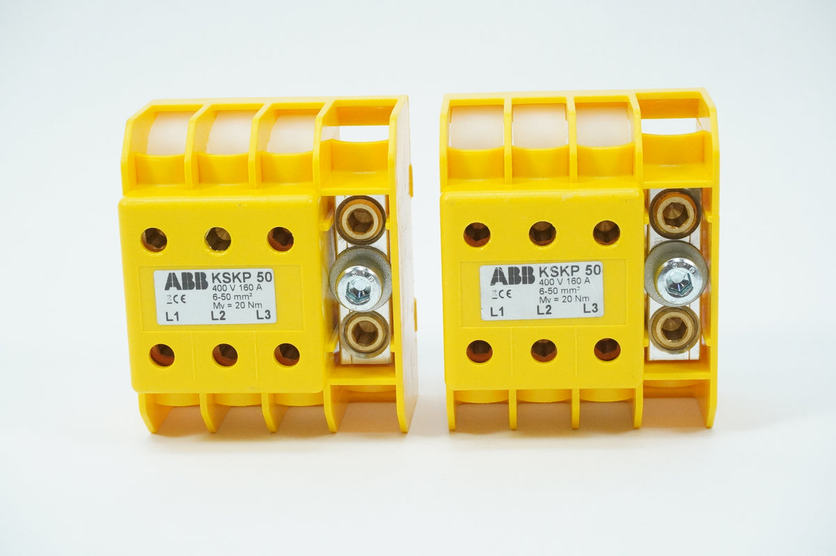 Abb 2CGX063130007 KSKP 50 Three-Phase Distribution Block Batch 2pcs.
