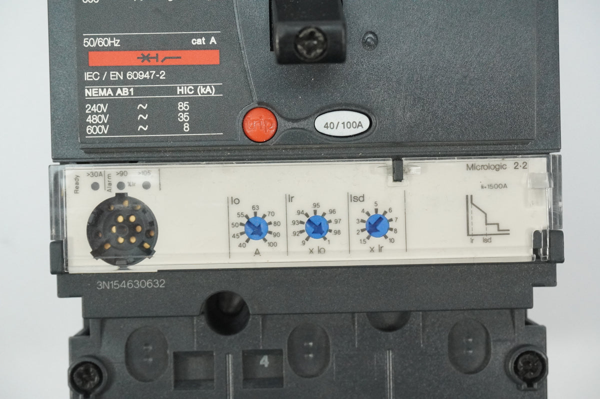 Schneider Electric NSX100F Compact Circuit Breaker