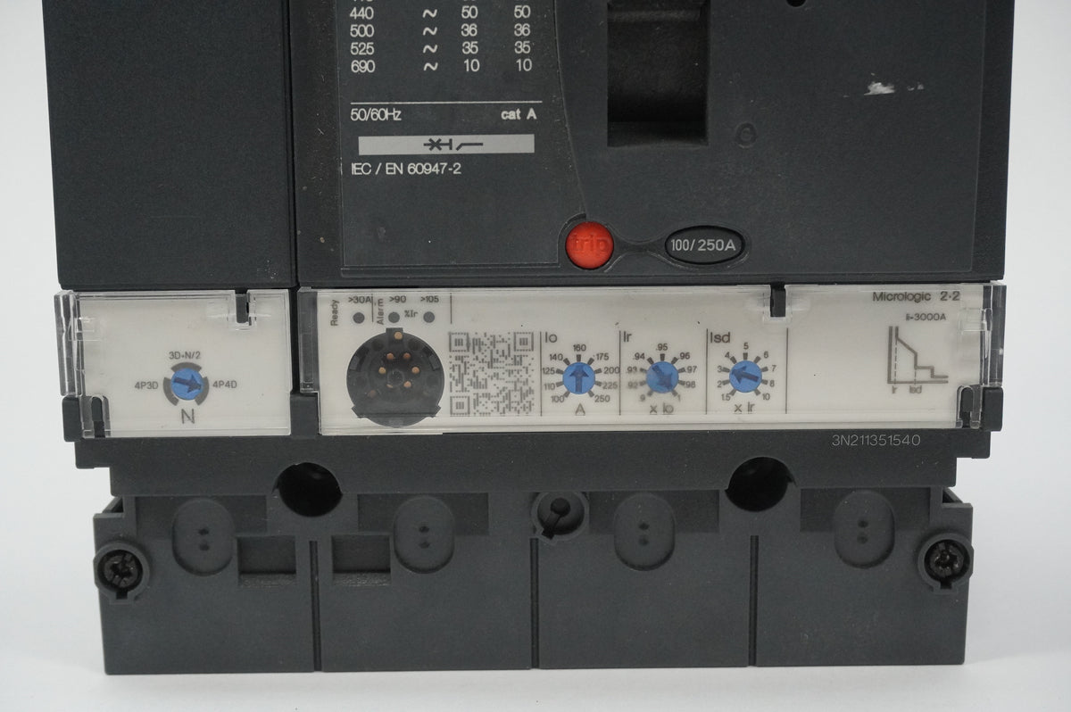 Schneider Electric NSX250N Compact NSX 250N Circuit Breaker