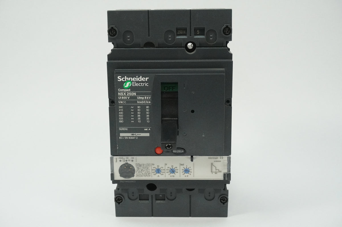 Schneider Electric NSX250N Compact NSX 250N Circuit Breaker