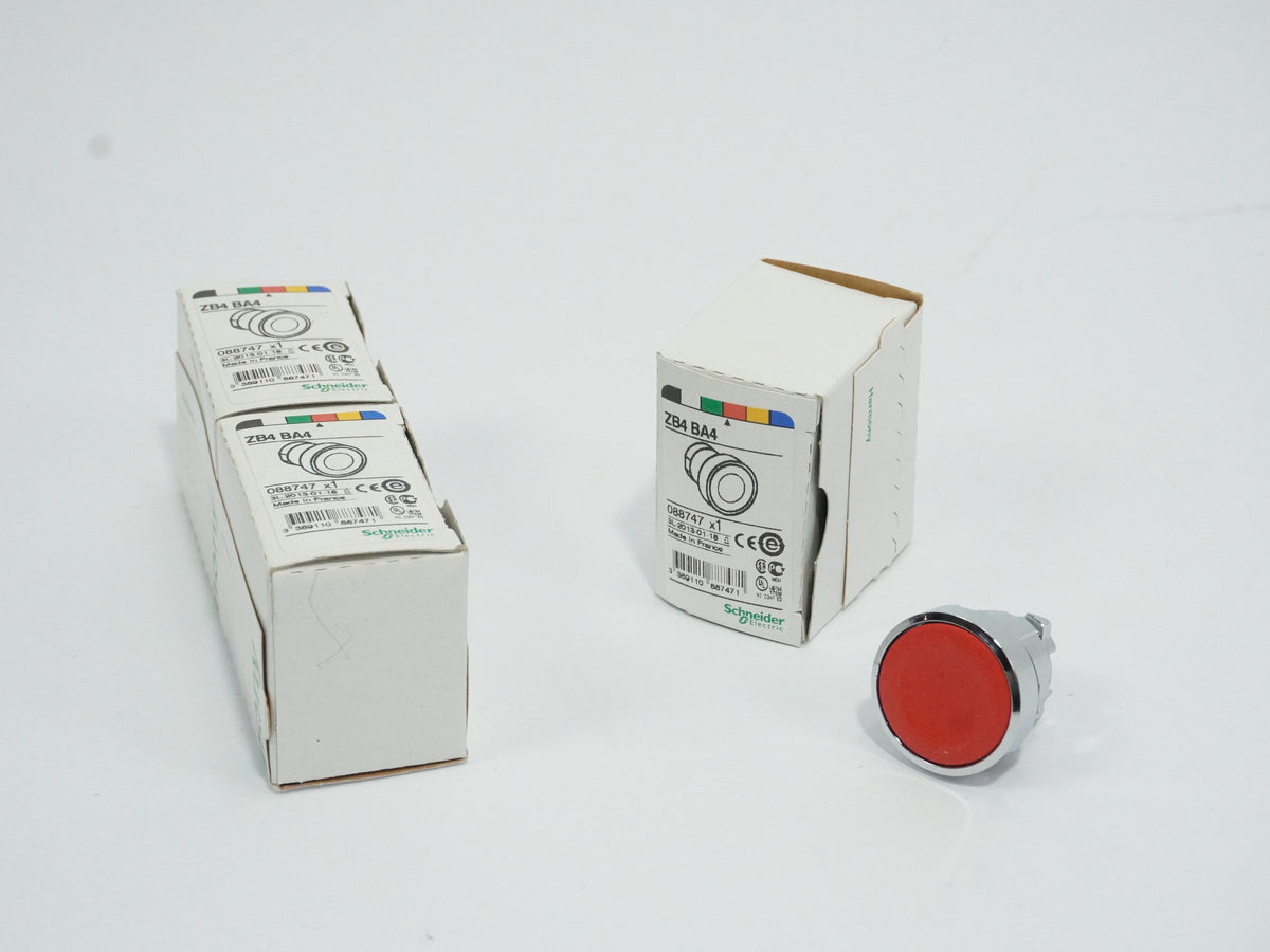 Schneider Electric ZB4BA4 Flush Pushbutton Head