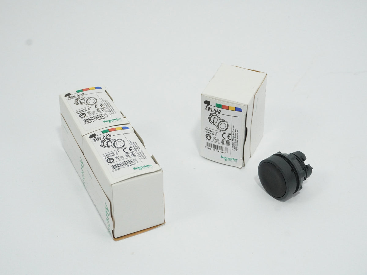 Schneider Electric ZB5AA2 Flush Pushbutton Head White 22mm