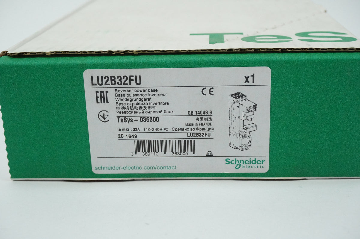 Schneider Electric LU2B32FU TeSys Reverser Power Base LU2B32FU
