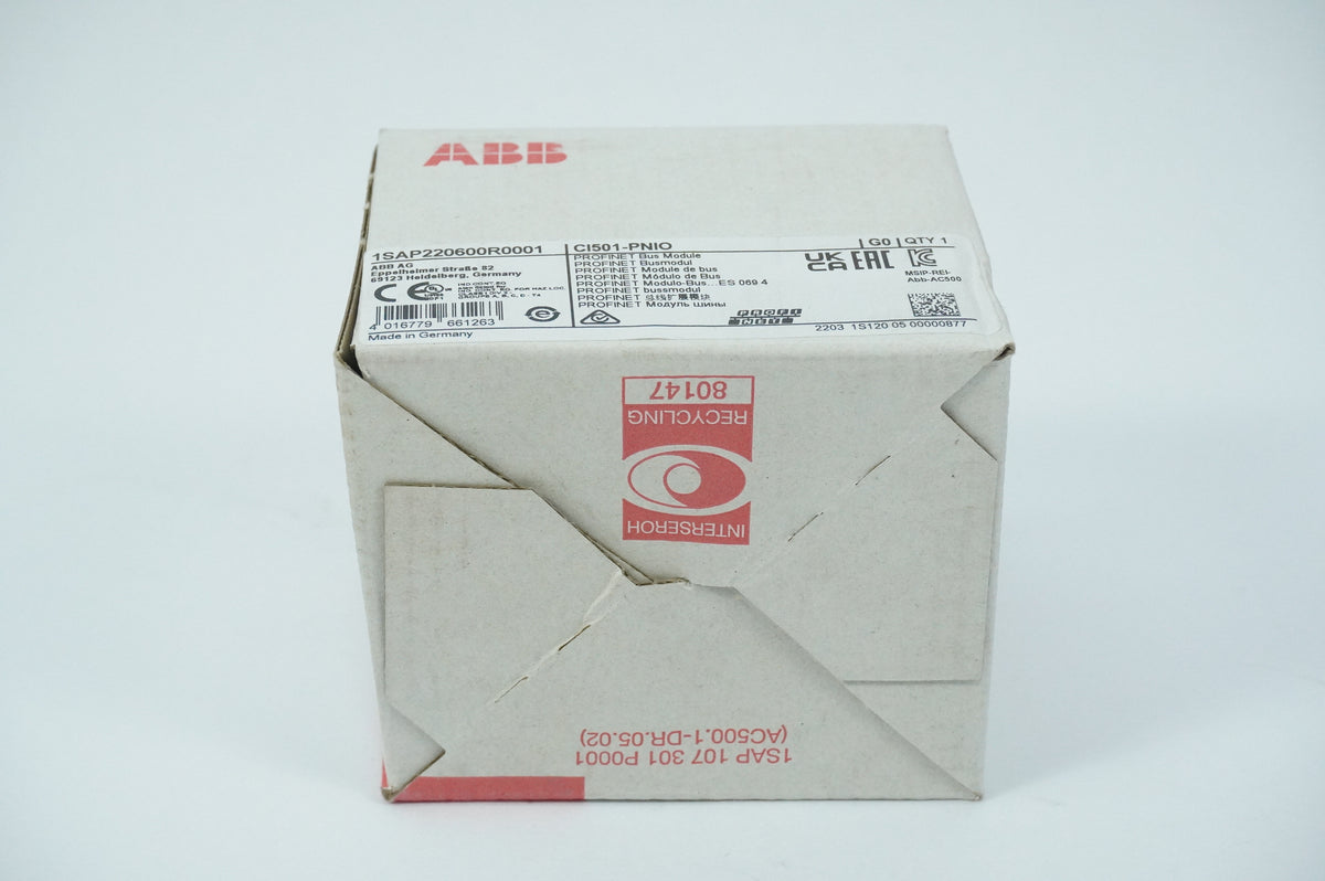 Abb 1SAP220600R0001 CI501-PNIO PROFINET Bus Module