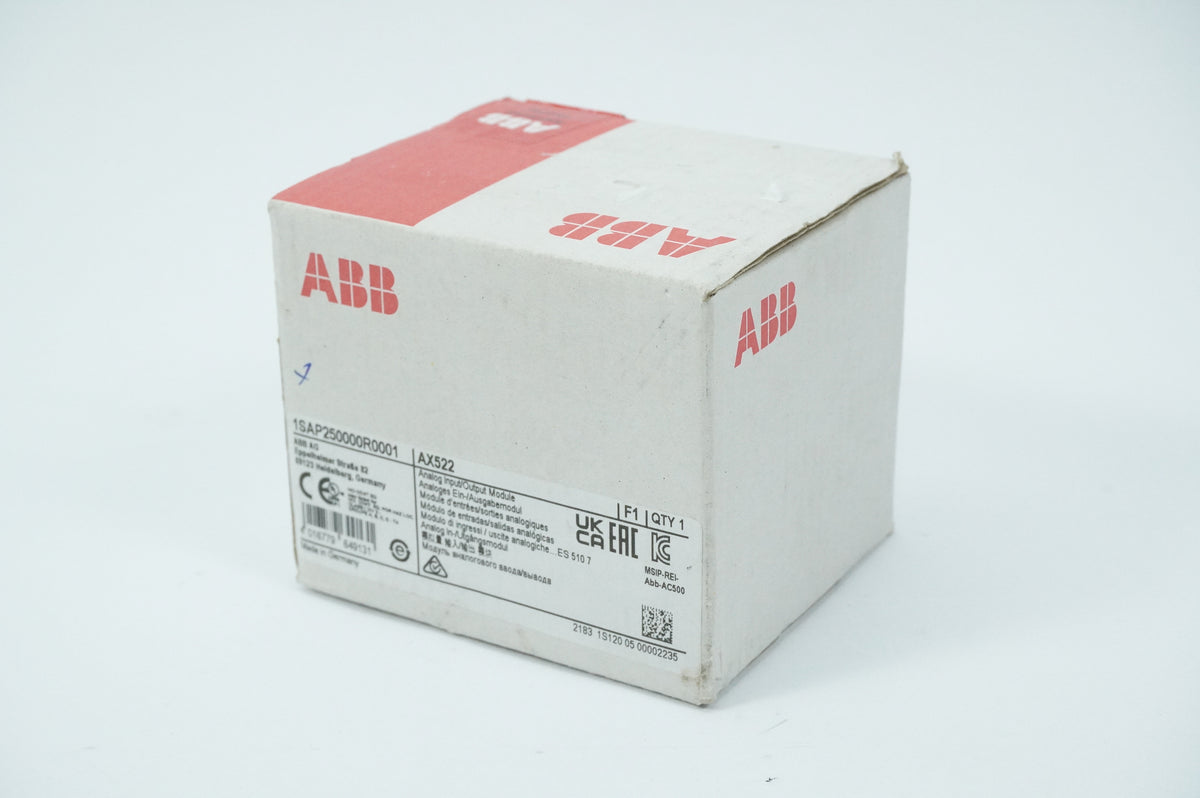 Abb 1SAP250000R0001 1SAP250000R0001 AX522 Analog Input/Output Module