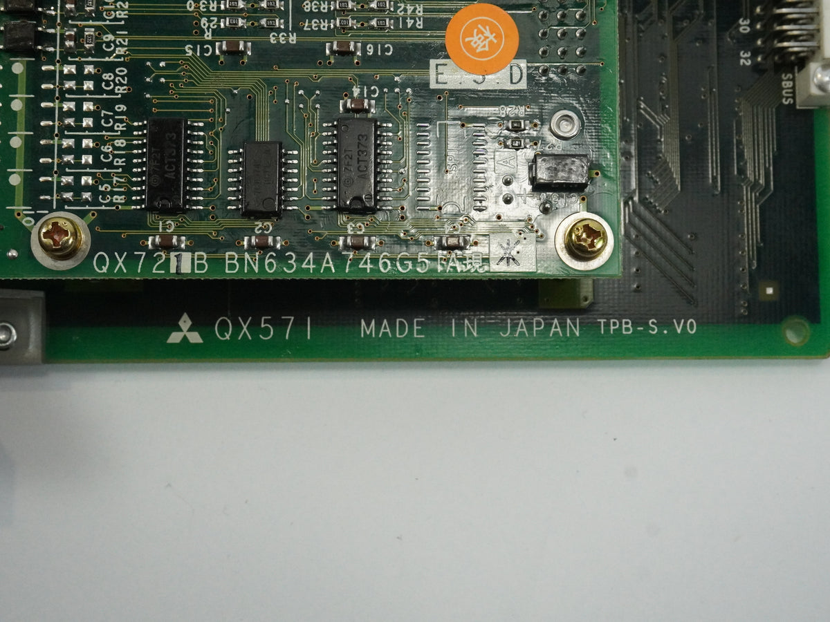 Mitsubishi QX571 Printed Circuit Board / CNC PC Link Card QX571A