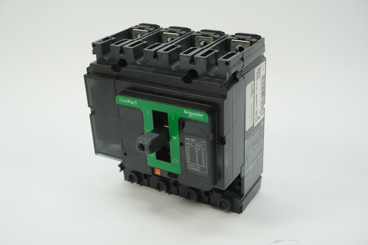 Schneider Electric C16N4 ComPacT NSX160N Basic Frame 50kA AC 4P 160A