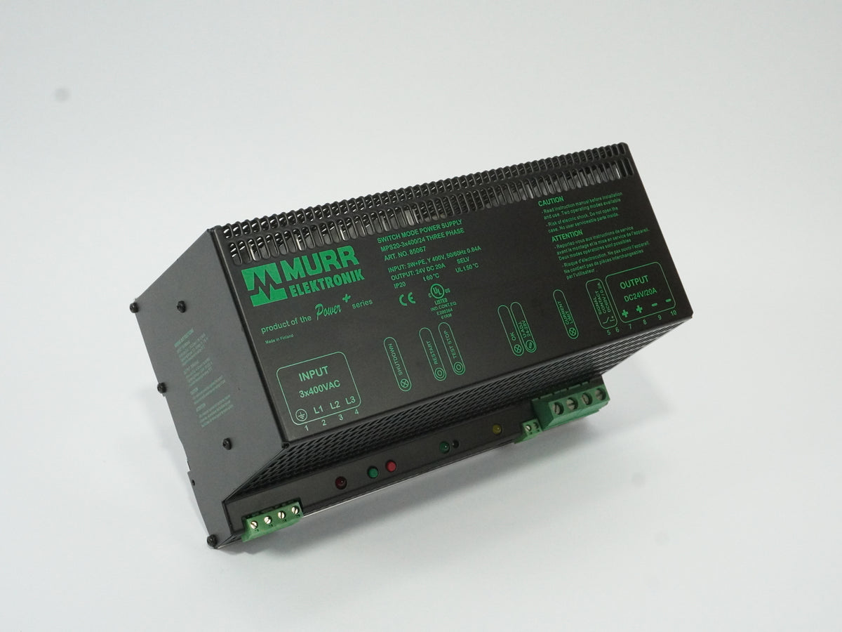 Murr elektronik 85067 MPS20-3x400/24 Switch Mode Power Supply Three Phase