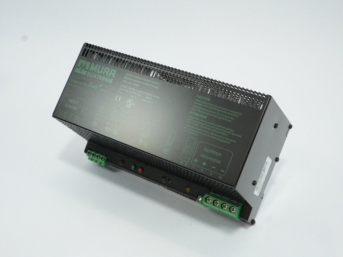 Murr elektronik 85067 MPS20-3x400/24 Switch Mode Power Supply Three Phase