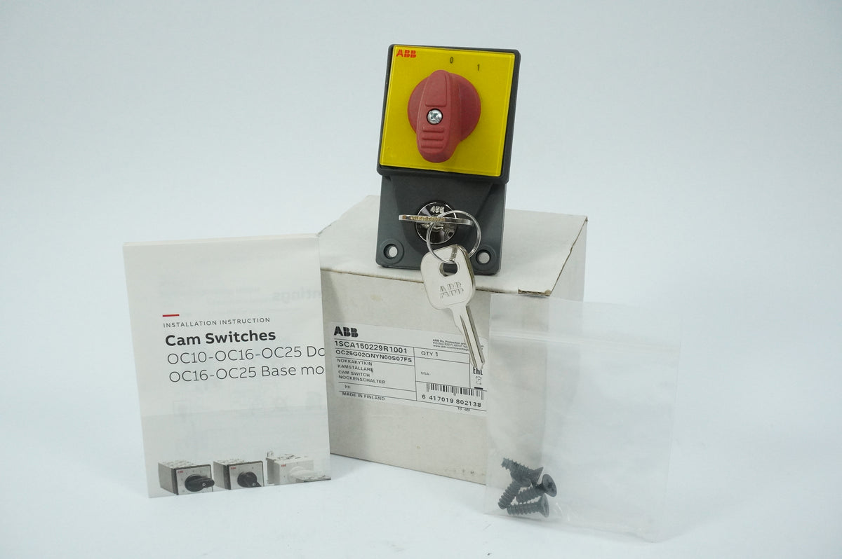 Abb 1SCA150229R1001 Cam Switch OC25G02QNYN00S07FS