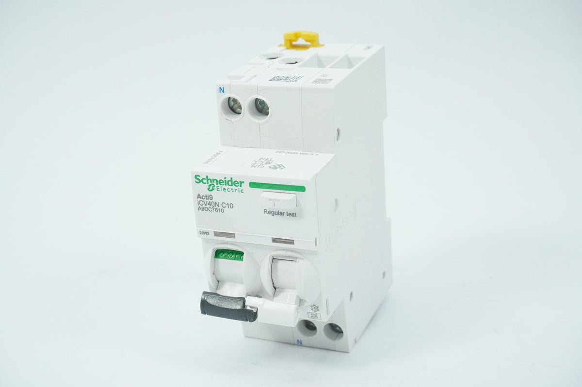 SchneiderE A9DC7610 Schneider Electric A9DC7610 Residual Current Breaker with Ov