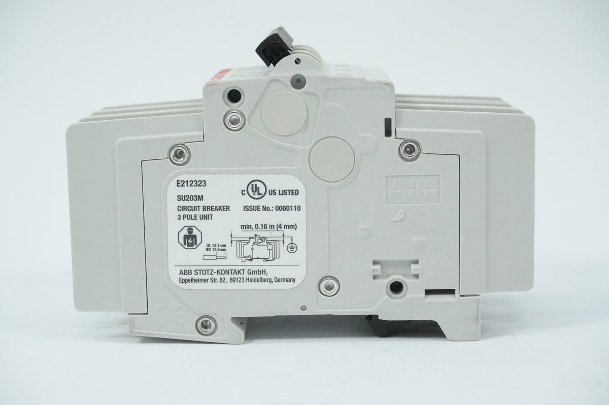 Abb 2CDS 273 337 R0377 SU 203M-K6 Circuit Breaker System Batch 2pcs.