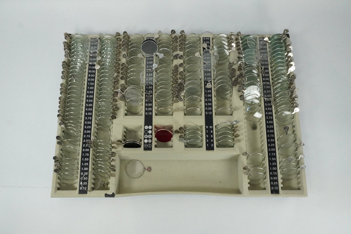Point Source Unknown Trial Lens Set with Trial Frame - Ophthalmic Refraction Kit