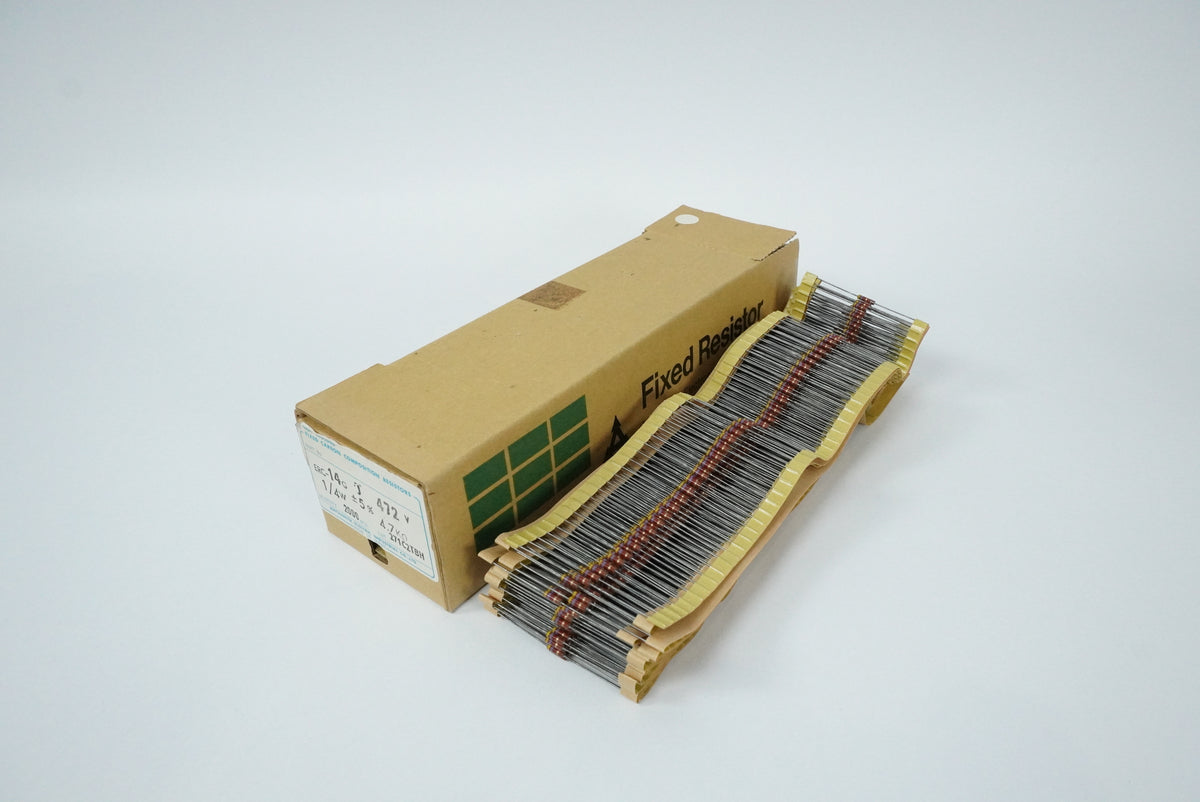 Matsushita Electric Industrial ERC14GJ472V Hot Molded Fixed Carbon Comp Resistor