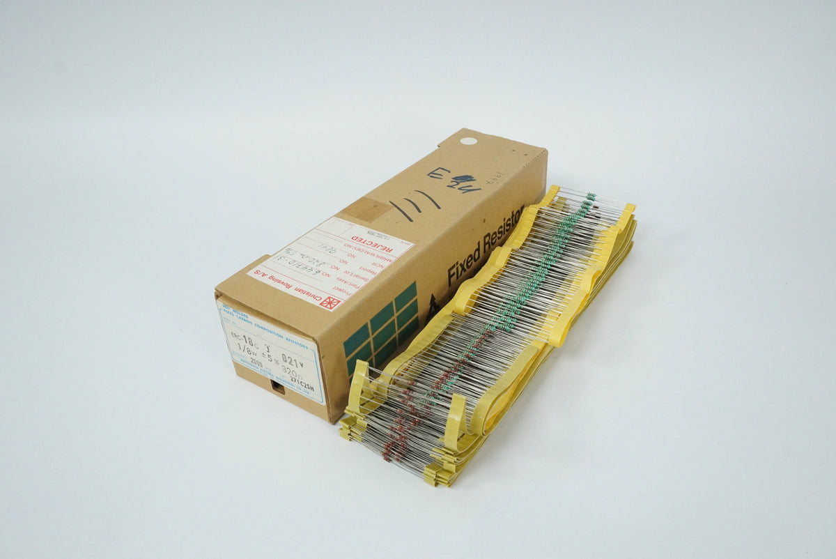 Matsushita Electric Industrial ERC18GJ821V Hot Molded Fixed Carbon Comp Resistor