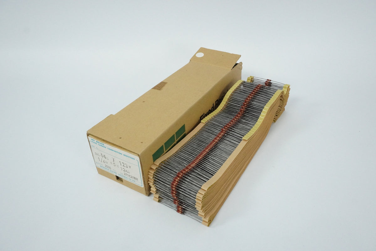 Matsushita Electric Industrial ERC14GJ123V Hot Molded Fixed Carbon Comp Resistor