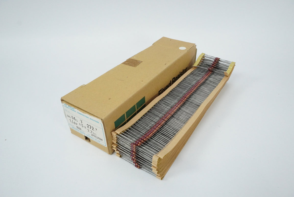 Matsushita Electric Industrial ERC14GJ272 Hot Molded Fixed Carbon Comp Resistor