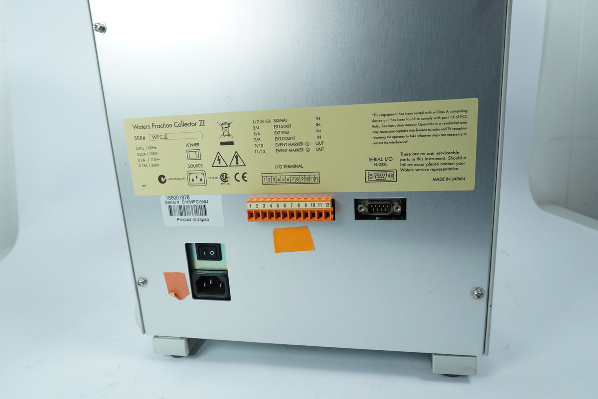 Waters 186001878 Fraction Collector III, For Spare Parts