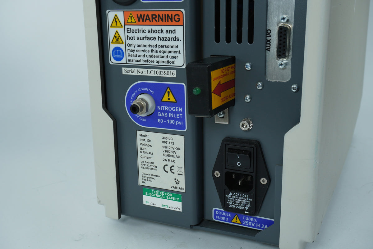 Varian 385-LC Evaporative Light Scattering Detector, For Spare Parts