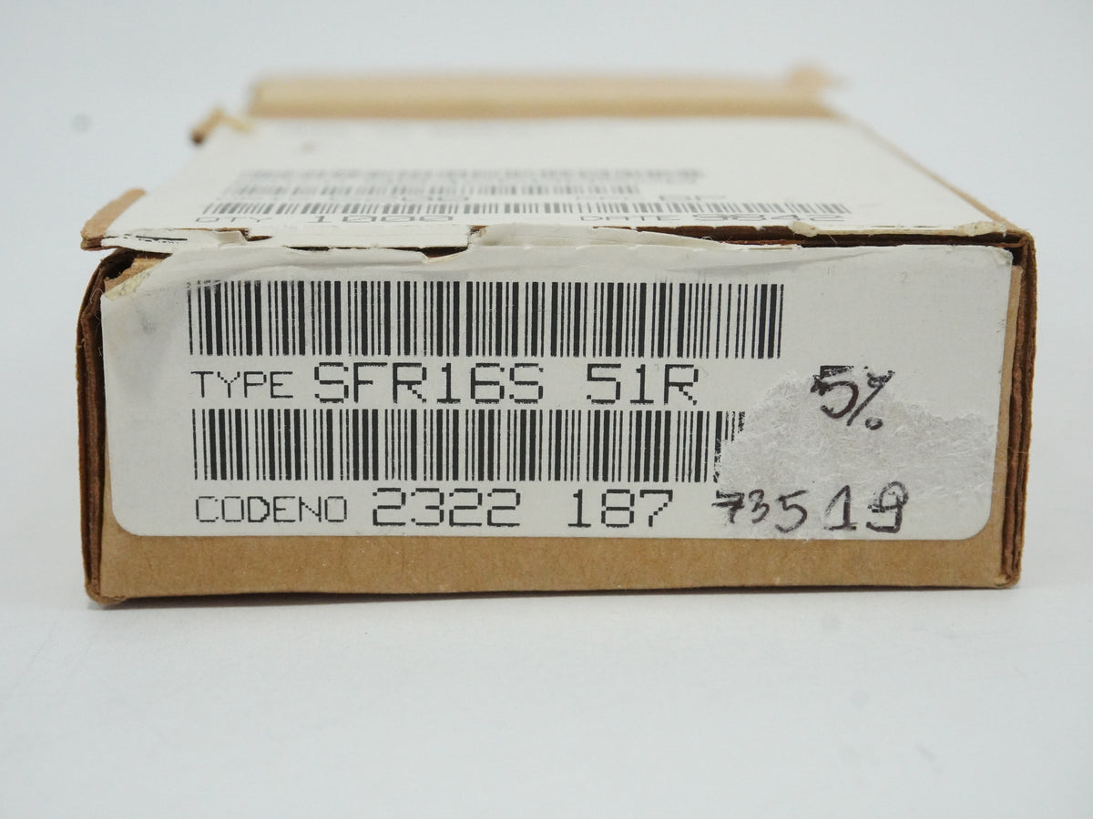 Philips Components 232218773519 SFR16S 51R 5% Resistors