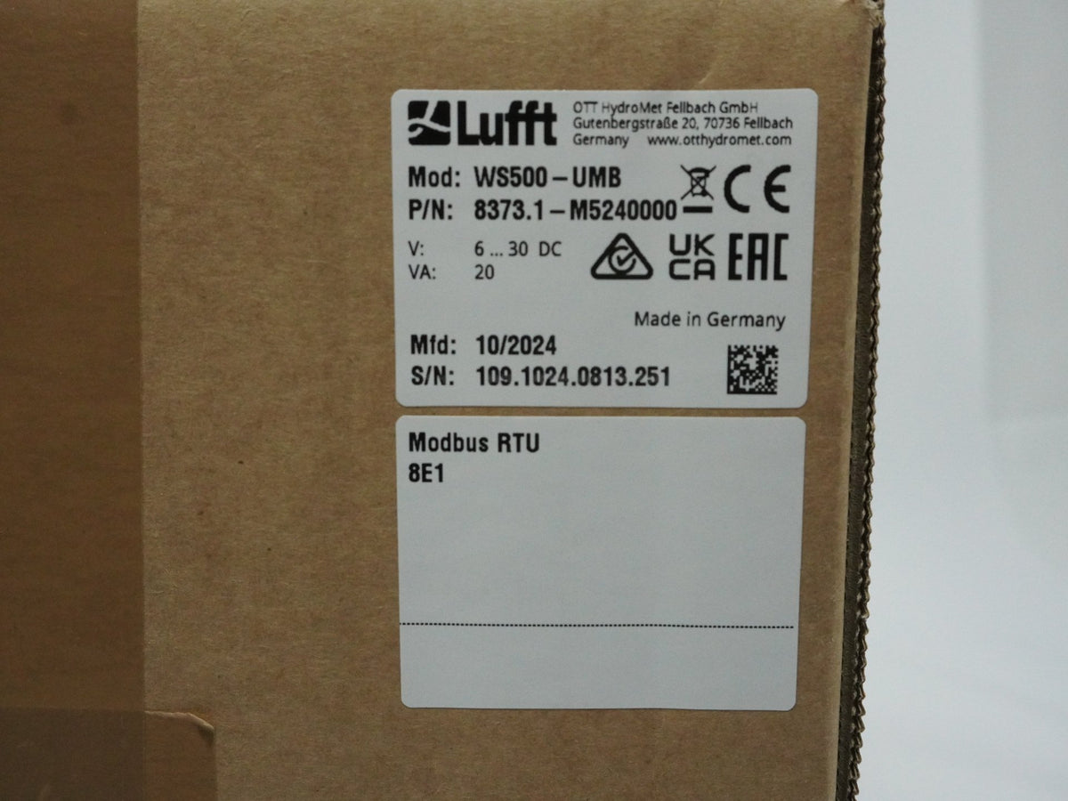 Lufft 8373.1-M5240000 WS500-UMB Compact Weather Sensor