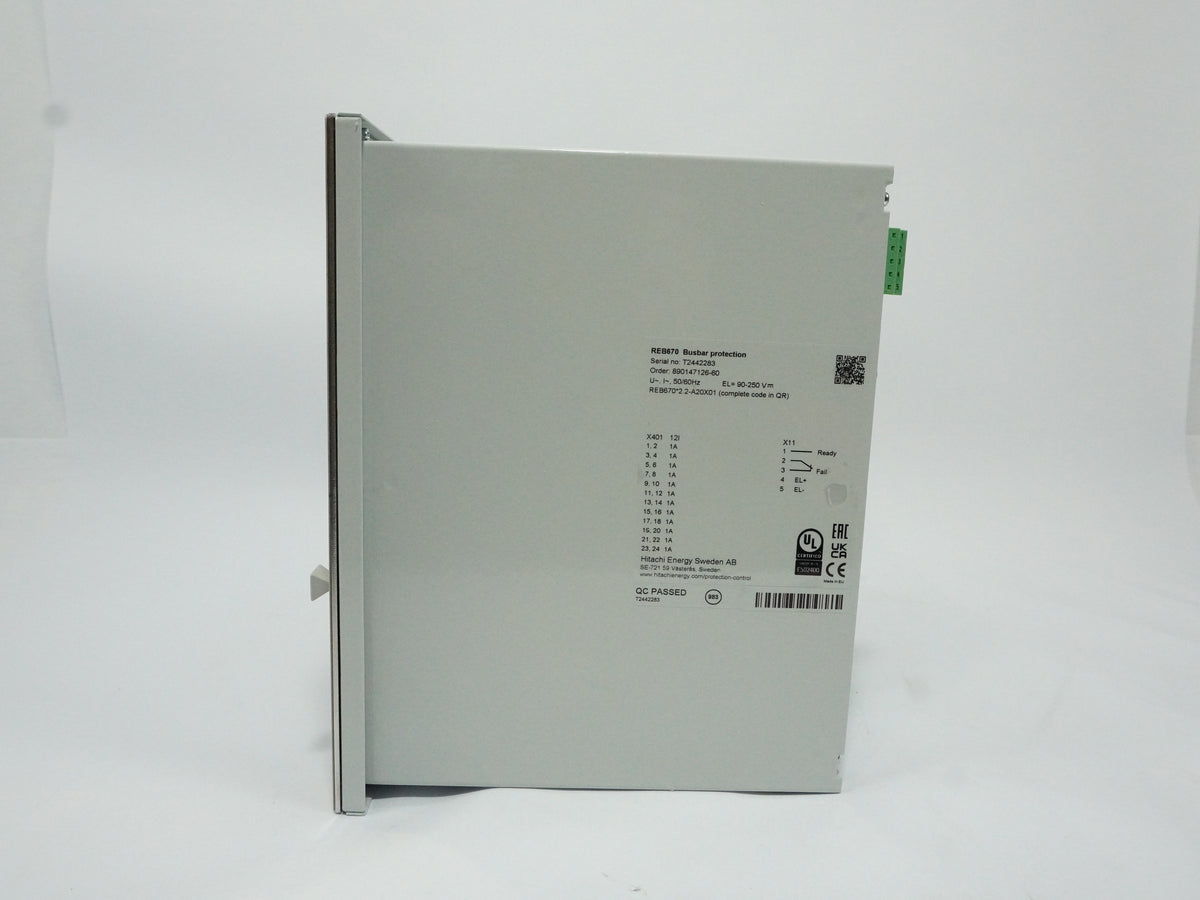 Hitachi Energy 1MRK002800-AG REB670 2.2-A20X01 Busbar Protection Relay