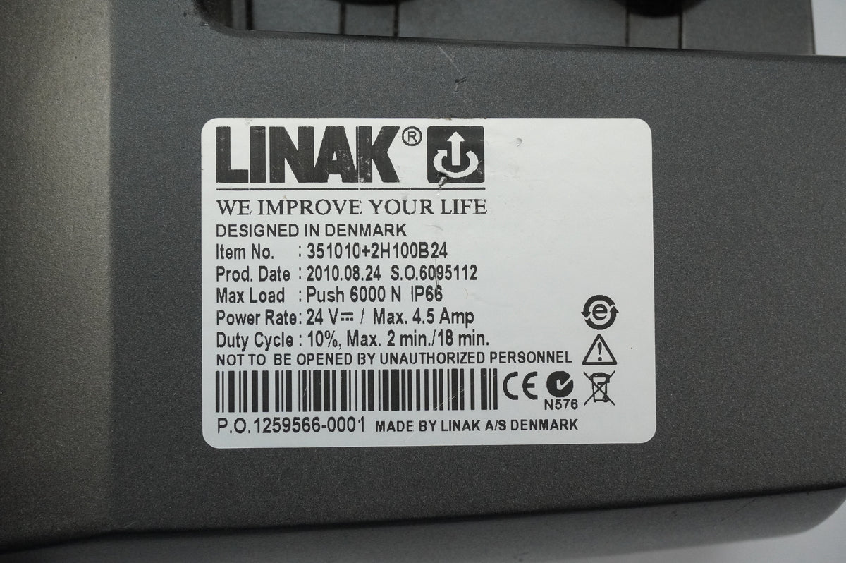 Linak 351010+2H100B24 P.O.1259566-0001