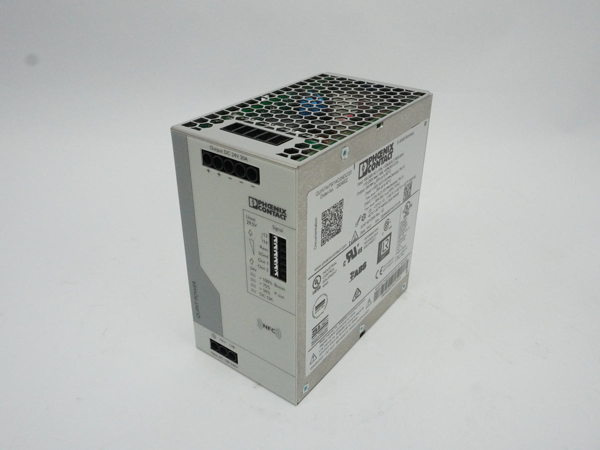 PhoenixCon 2904602 Phoenix Contact 2904602 QUINT4-PS/1AC/24DC/20 Power Supply Un
