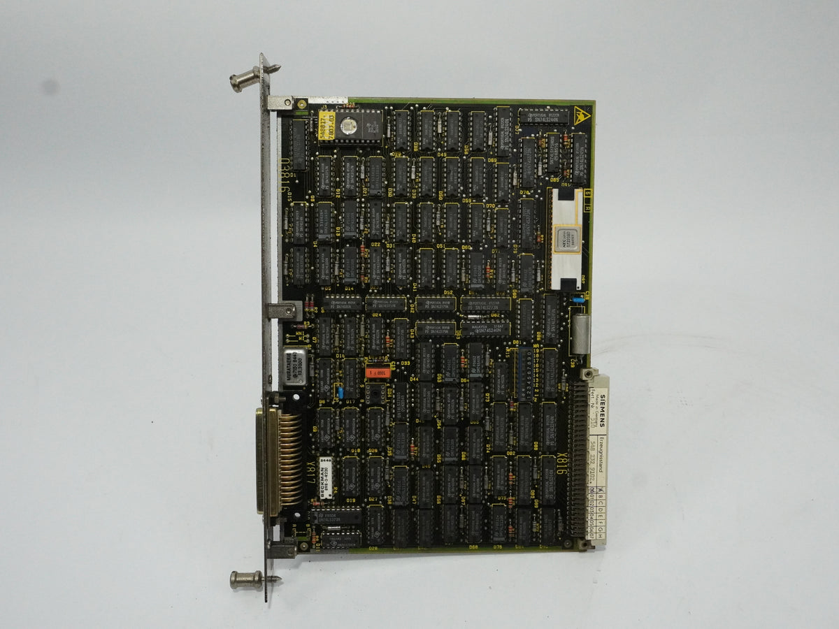 Siemens 6FX1123-2AB01 Sinumerik 3 Video Graphic Interface 8 MHz
